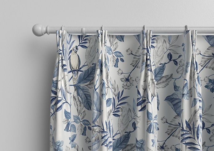 Iquitos, Indigo - Made to Measure Curtains - Image 11